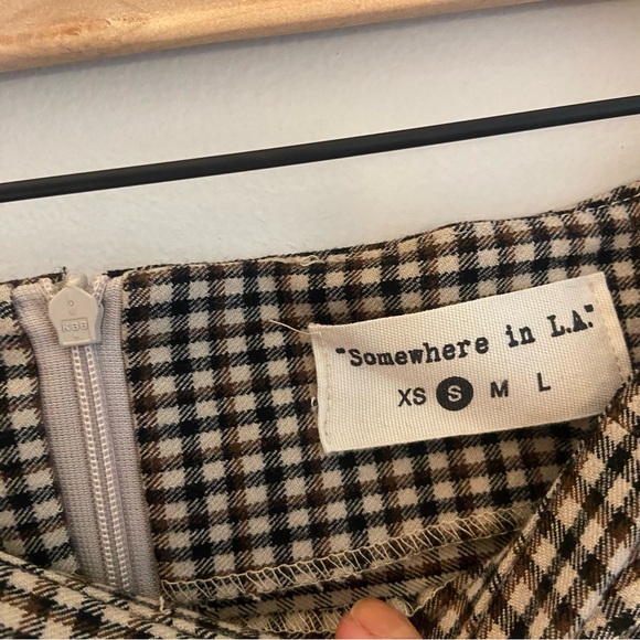 NWOT plaid mini skirt sz small - Picture 10 of 10